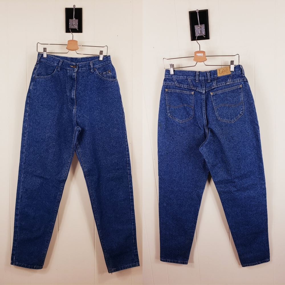 Vintage Lee medium wash mom jeans